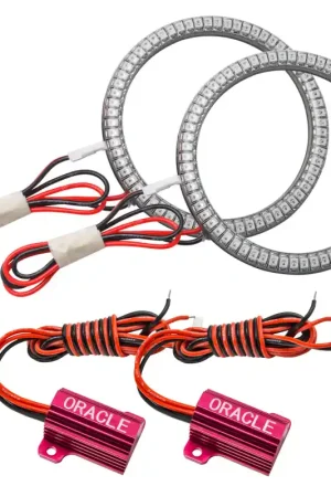 Low Price Oracle Jeep Wrangler JL/Gladiator JT LED Surface Mount Fog Light Halo Kit - White