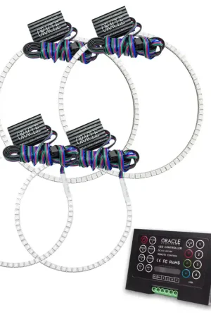 Next Day Delivery Oracle Jeep Grand Cherokee 08-10 Halo Kit - ColorSHIFT w/ 2.0 Controller