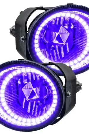 Flash Sale Oracle Lighting 01-02 Nissan Frontier Pre-Assembled LED Halo Fog Lights -UV/Purple