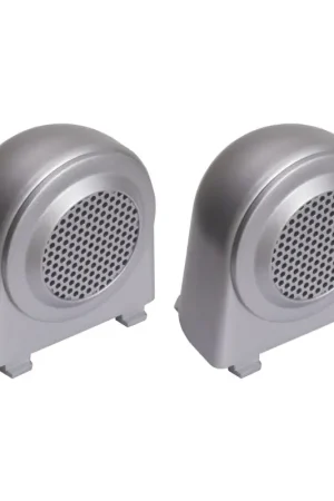 Rugged Ridge 07-10 Jeep Wrangler JK Silver Tweeter Speaker Enclosures Warranty Included