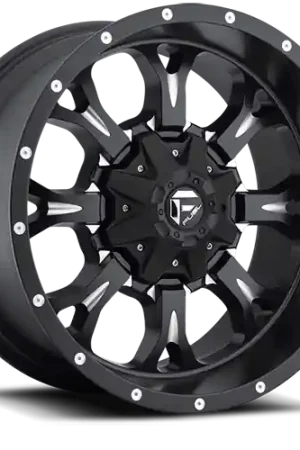 Same Day Shipping Aluminum Wheels 18X9 Krank D517 5 On 114.3/5 On 127 Matte Black/Milled 78.1 Bore -12 Offset Fuel Off Road Wheels