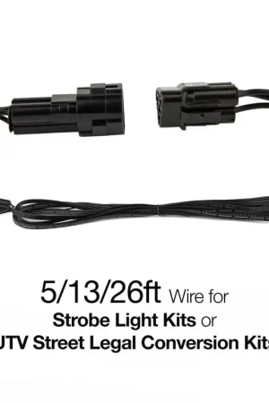 XK Glow Strobe Light Series Extension Wire 5ft Money Back Guarantee