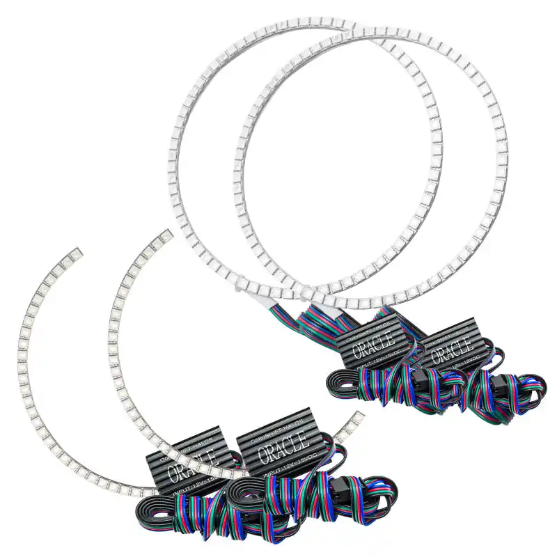 Cheap Oracle Toyota Tundra 14-17 Dual Halo Kit - ColorSHIFT w/o Controller