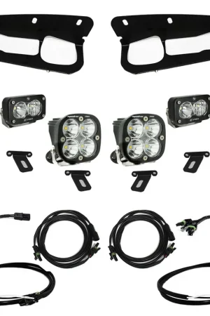 Ford Bronco (21-Present) S2 SAE FPK Pro w/Upfitter Wiring Harness for OEM Steel Bumper Baja Designs Super Sale