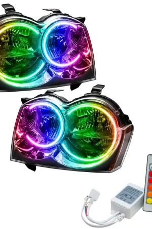 Oracle 05-07 Jeep Grand Cherokee SMD HL (Non-HID) - ColorSHIFT w/ Simple Controller Best Seller