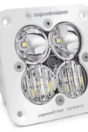 Special Offer Flush Mount LED Light Pod White Clear Lens Driving/Combo Pattern Squadron Sport Baja Designs