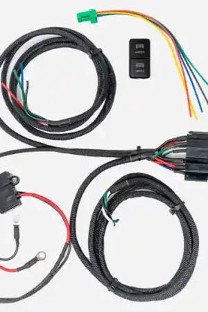 Bargain Cali Raised Wiring Harness For Dual Function Light Bar - Short Switch