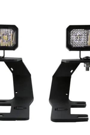 Diode Dynamics 14-19 Silverado/Sierra SSC2 LED Ditch Light Kit Sport - White Combo Last Chance