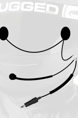 Factory Price Peltor 4-Conductor Helmet Kits - Mic / 1/8  Ear Bud Jack / Straight