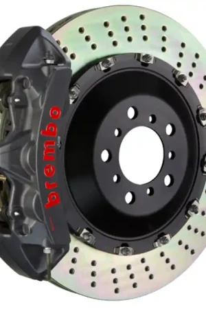Save Now Brembo 25+ BMW X3 30/BMW X3 M50 xDrive Fr GT-S BBK 6 Pist Cast 405x34 2pc Rotor Drilled- Blk HA