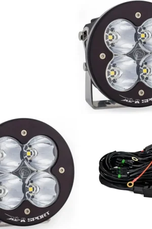 Modern LED Light Pods High Speed Spot Pattern Pair XL R Sport Series Baja Designs