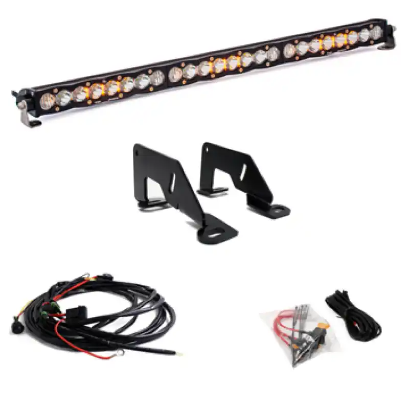 Baja Designs Polaris RZR Pro XP Roof Bar Light Kit 30in S8 Fan Favorite
