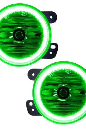 Trusted Brand Oracle Lighting 11-13 Jeep Grand Cherokee Pre-Assembled LED Halo Fog Lights -Green