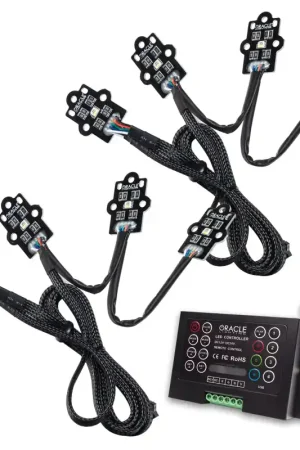 Deal Oracle 21-22 Nissan Titan RGB+W Headlight DRL Upgrade - ColorSHIFT w/ 2.0 Controller