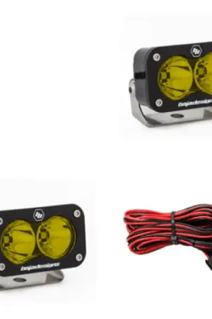 Special Discount Baja Designs S2 Pro Series LED Light Pods Amber Lens Spot Pattern - Pair