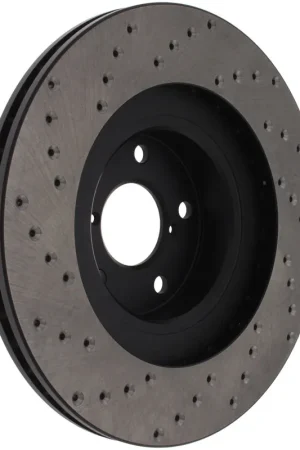 Modern StopTech 02-10 WRX Drilled Right Front Rotor