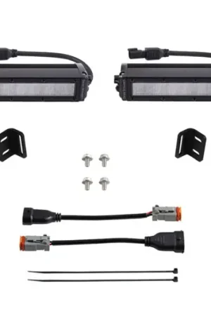 Best Seller Diode Dynamics 2022 Toyota Tundra SS6 LED Fog Light Kit - White Wide