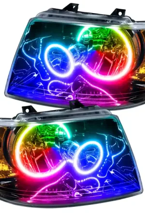 Same Day Shipping Oracle 03-06 Ford Expedition SMD HL - Black - ColorSHIFT w/o Controller