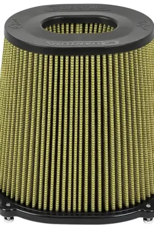 aFe Quantum Pro-Guard 7 Air Filter Inverted Top - 5in Flange x 8in Height - Oiled PG7 Buy Direct