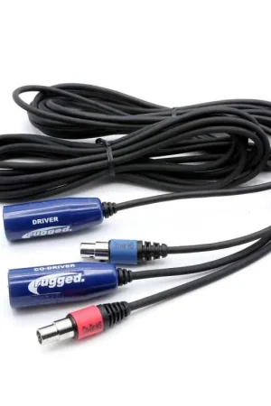 Rugged Radios OFFROAD Driver and Co-Driver Intercom Cable Bundle Affordable