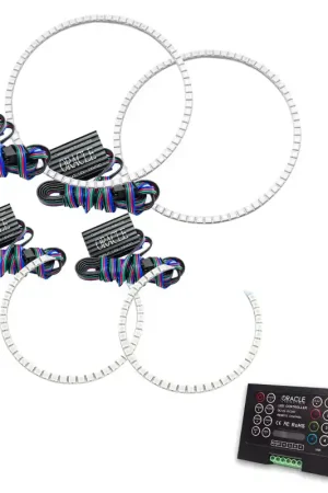 Budget Oracle Ford Falcon 08-13 Halo Kit - ColorSHIFT w/ 2.0 Controller