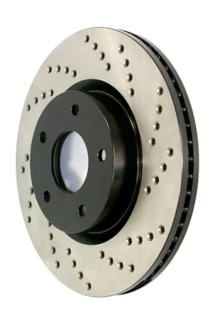 StopTech Sport Cross Drilled Brake Rotor - Rear Left Final Sale