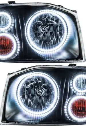 Oracle 01-04 Nissan Frontier SMD HL - Triple Halo - White Viral