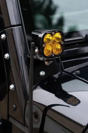 LED Light Pods Baja Amber Lens Driving Combo Pattern Pair Squadron Pro Series Baja Designs Place Order