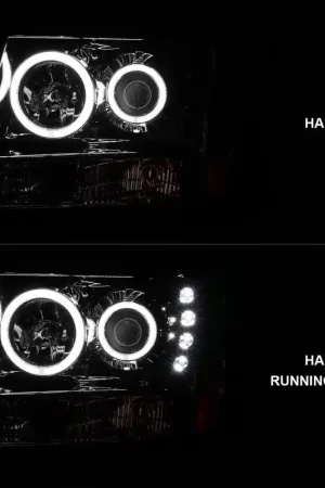 Best Price ANZO 2007-2013 Chevrolet Avalanche Projector Headlights w/ Halo Chrome