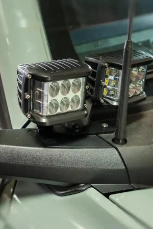 Handmade Cali Raised 2021+ Ford Raptor Ditch Light Mount Kit - 2 3X2 18W Led Pods / 2 3X2 18W Led Pods