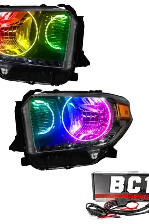 Oracle 14-17 Toyota Tundra SMD HL - Dual Halo Kit - ColorSHIFT w/ BC1 Controller Brand New
