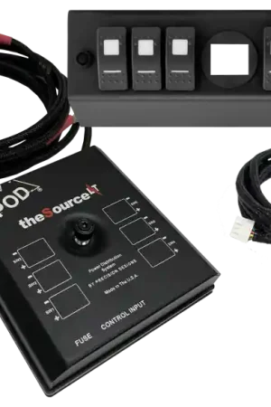 Time-Limited Spod 07-08 Jeep Wrangler JK SourceLT w/ Genesis Adapter and Amber LED Switch Panel