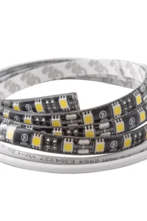 Free Returns Diode Dynamics LED Strip Lights - Cool - White 100cm Strip SMD100 WP