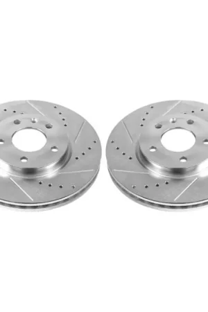 Power Stop 17-19 Buick LaCrosse Front Evolution Drilled & Slotted Rotors - Pair Best Price