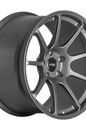 Konig Forged F5R 19x12 5x130 ET65 Ash Silver Wheel (Knurled Bead) High Quality