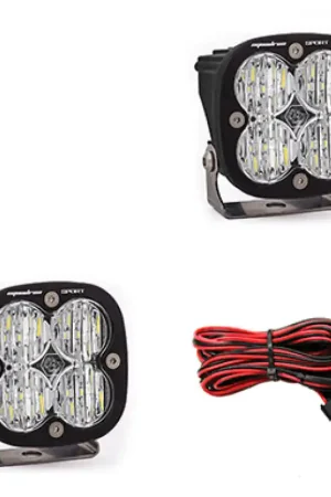 Top Rated Baja Designs Squadron Sport Wide Cornering Pair LED Light Pods - Clear