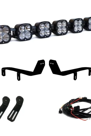 Direct From Factory 7 XL Linkable LED Light Kit For 17-19 Ford Super Duty Baja Designs