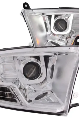 ANZO 2009-2016 Dodge Ram 1500 Projector Headlights w/ U-Bar Chrome Limited Time