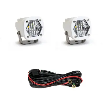 LED Light Pod S1 Wide Cornering White Pair Baja Designs In Demand