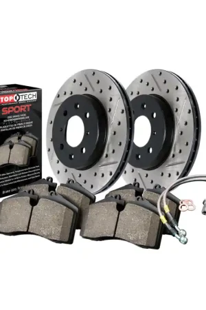 Sport Axle Pack, Drilled & Slotted, Front Best Seller