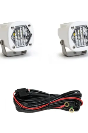 Baja Designs LED Light Pod S1 Wide Cornering White Pair Luxury