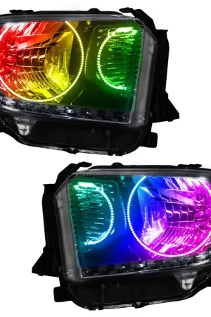 Oracle 14-17 Toyota Tundra SMD HL - Dual Halo Kit - ColorSHIFT w/o Controller Modern
