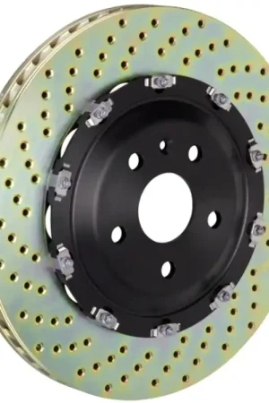 Same Day Shipping Brembo 08-16 R8 4.2/5.2 Excl CC Brake Front 2-Piece Discs 365x34 2pc Rotor Drilled