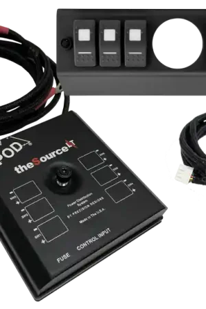 While Supplies Last Spod 07-08 Jeep Wrangler JKSourceLT w/ Opening LED Switch Panel (2 1/16 Inch)