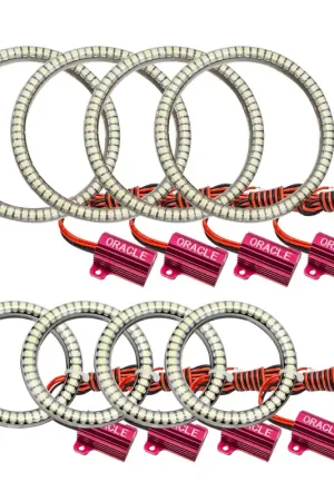 Oracle Vector Jeep Wrangler JK Grille LED Halo Kit - White Hot Picks