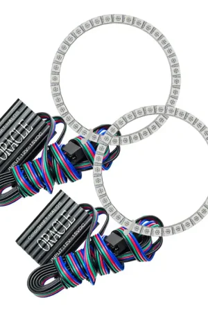 Oracle Jeep Patriot 07-10 LED Fog Halo Kit - ColorSHIFT Low Price