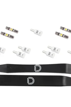 Special Discount Diode Dynamics 11-21 Jeep Grand Cherokee Interior LED Kit Cool White Stage 1