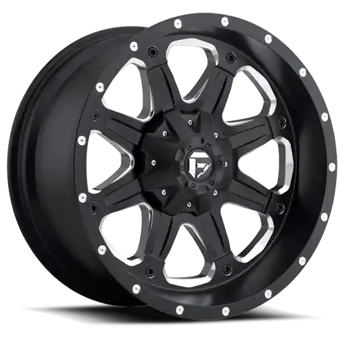 Trending Aluminum Wheels 17X9 Boost D534 8 On 165.1 Black Milled 125.2 Bore -12 Offset Multi Spoke Fuel Off Road Wheels