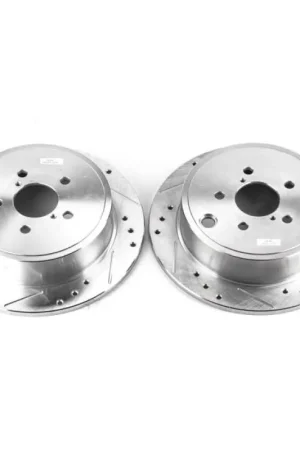 Special Offer Power Stop 13-16 Subaru BRZ Rear Evolution Drilled & Slotted Rotors - Pair
