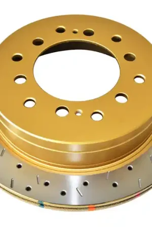 Direct From Manufacturer DBA Toyota Cruiser Rear Drilled & Slotted 4000 Series Rotor